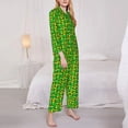 thumbnail image 3 of Naloa Corn 4 Pajamas for Women Set, Womens Pajama Sets, Lounge Sets for Women, 2pjs for Women-Small, 3 of 7