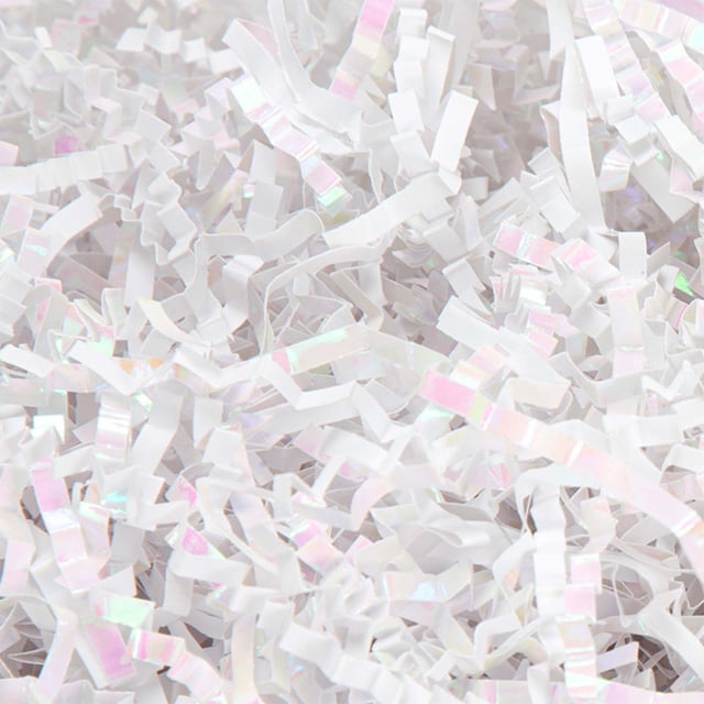 Bolsa de 100 G de Confeti, Papel Arrugado Triturado, Suministros para Fiestas, Caja de Regalo y Rafia.