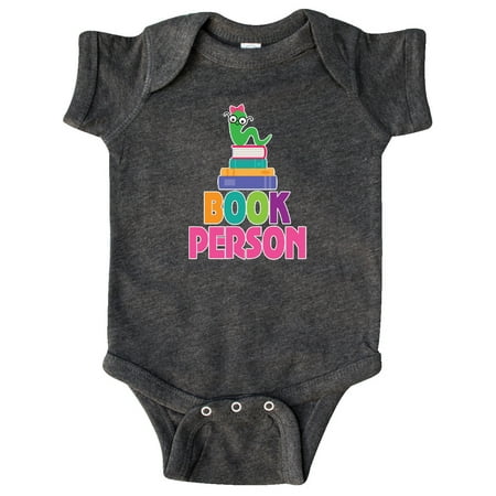 

Inktastic Cute Bookworm Book Person Gift Baby Girl Bodysuit
