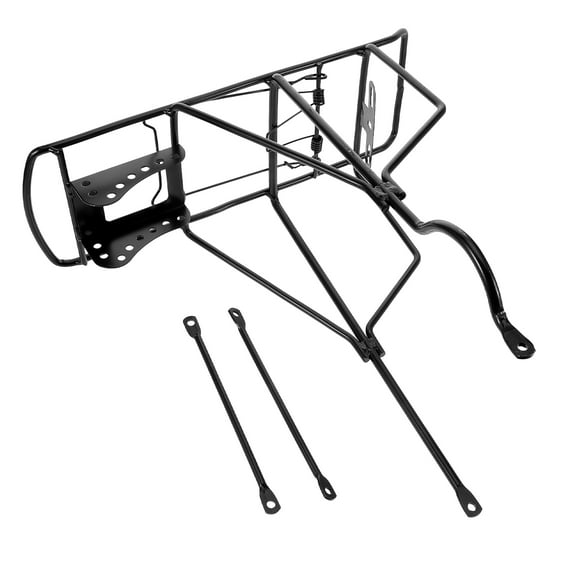 LOLIPPYY Rear Bike Rack Rectangular Design for Outdoor Cycling - 1 Pack