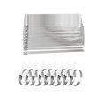 thumbnail image 4 of 100 Pcs Attaches de Câble en Acier Inoxydable Autobloquantes Résistantes à l'Usure Légères Durables Réutilisables pour Intérieur Chasse Jardin Pièces d'Ordinateur 4.6mmx150mm, 4 of 10