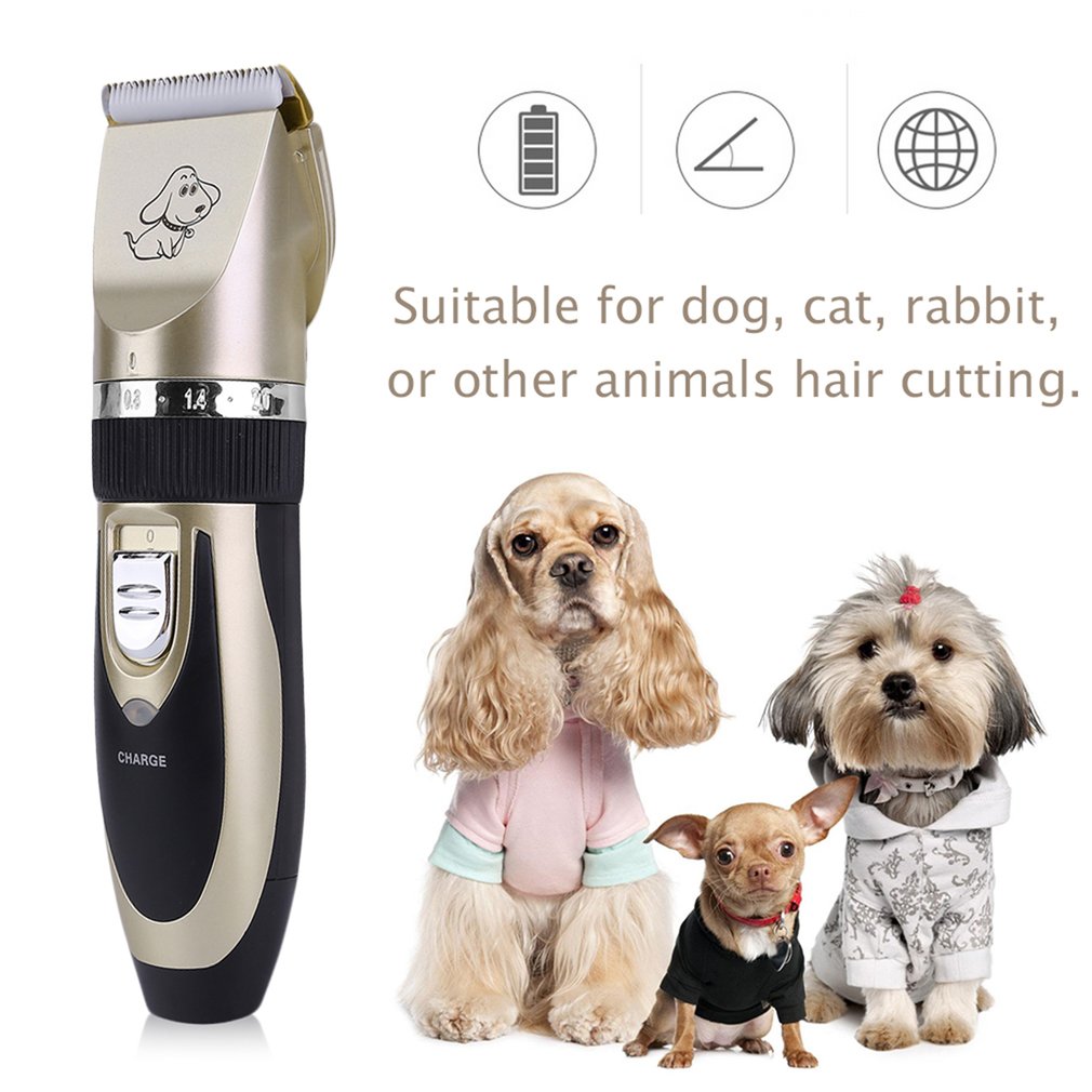 Electric Pet Hair Grooming Clippers Dog Hair Cutter 110240V AC BrickSeek