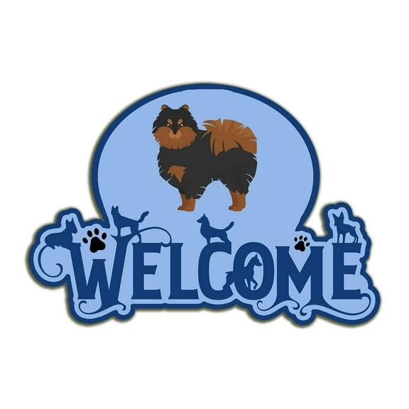 Pomeranian #2 Welcome Door Hanger Decoration