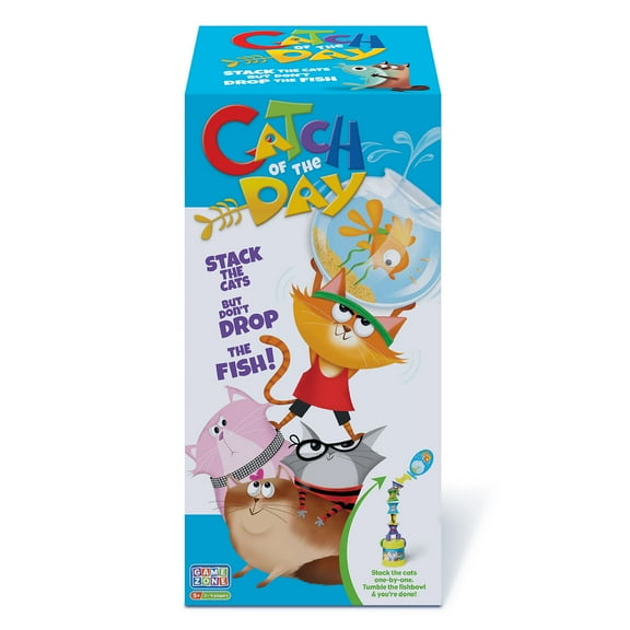 Game Zone Catch of the Day Interactive Multiplayer Tabletop Game for Children Ages 5 and Above
