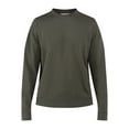 thumbnail image 5 of No Boundaries All Gender Fleece Crewneck Sweatshirt with Long Sleeves, Men's and Big Men’s, 5 of 5