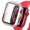 thumbnail image 1 of Cristal + cubierta para funda de Apple Watch de 45mm, 41mm, 44mm, 40mm, 42mm y 38mm, accesorios para iWatch, Protector de pantalla para Apple watch serie 3, 4, 5, 6, SE, 7, 1 of 4