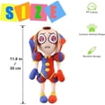 thumbnail image 2 of 2023 New Digital Circus Plush, The Amazing Pomni And Jax Plushies Toy, New Digital Circus Stuffed Toys, Cartoon Image Pillow For Fans And Kids (g), 2 of 4
