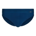 thumbnail image 3 of SKINY Calzoncillos brasileños para hombre, paquete de 4 - Algodón Retro, Calzoncillos, Costilla fina, Algodón Azul 2XL (XX-Large), 3 of 3