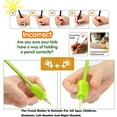 thumbnail image 4 of 10 pcs Pencil Grips for Children Ergonomic Pencil Grips Silicone, Random Color, 4 of 4