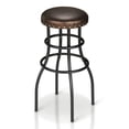 thumbnail image 3 of Furniture of America Bolan Padded Counter Height Bar Stool, Bronze, 3 of 6