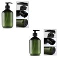 thumbnail image 1 of Kearding Dispensador de jabón, botellas con bomba, Gel de ducha, contenedor desinfectante para mascotas, verde para dispensar gel de baño, Type1 NO1, 1 of 6