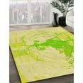 thumbnail image 2 of Ahgly Company Indoor Rectangle Patterned GreenYellow Green Area Rugs, 7' x 10', 2 of 6