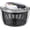 Black, variant on lanema Multifunctional Vegetables Salad Spinner Mixer Lettuce Leaf Dehydrator with Lid Easy Press Fruit Drainage Tool