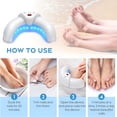 thumbnail image 6 of XIRQI Light Therapy for Nail-Fungus - 18 LED Beads with 470Nm 905Nm Dual Wavelength, Auto-Off Timer for Toenail/Hand Care (Portable Laser Device), 6 of 8