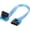 Blue, variant on Nippon Labs SATA3L0.5FT-90/180SL 6" SATA III Male to Male Latching Cable(Flat to Right Angle), Silver