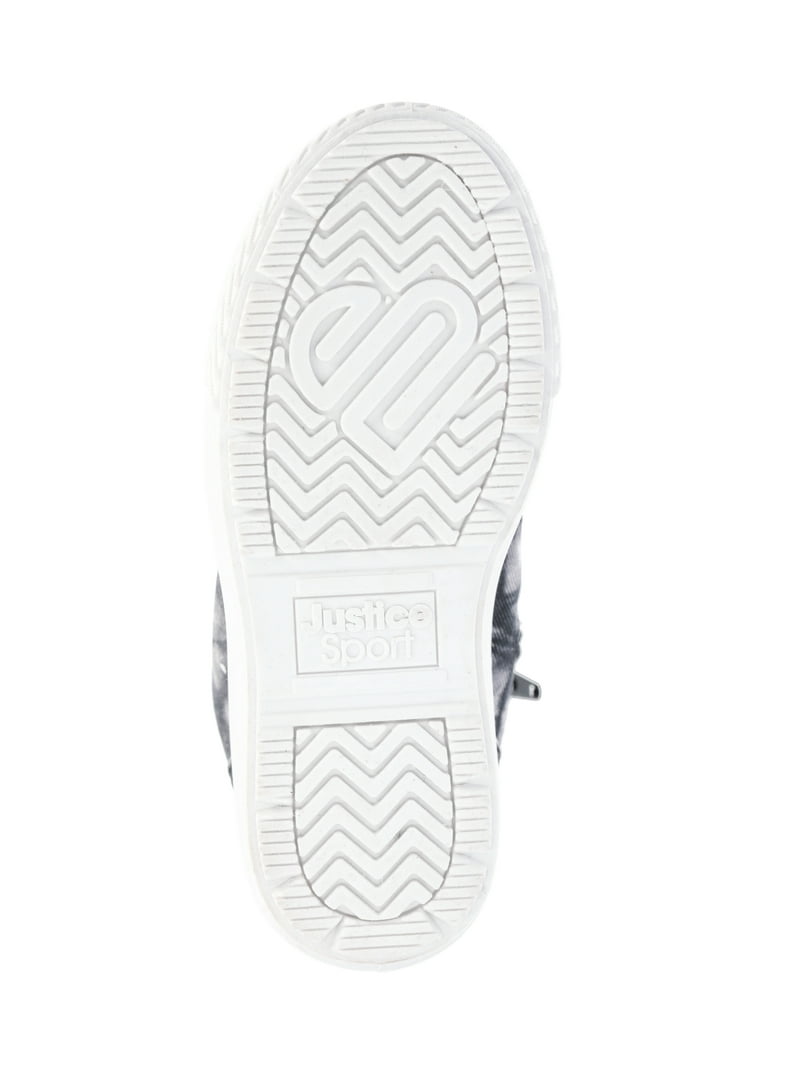 Justice High Top Sneakers - Stylish Canvas Shoes for Girls