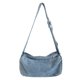thumbnail image 3 of Bolso de mezclilla para mujer 2022, nuevo bolso ecológico reutilizable para mujer, bolso de lona para compras, bolsos de viaje, bolsos de hombro, bolsos cruzados para jeans unisex, bolsos de compras, 3 of 5