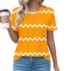 thumbnail image 2 of Tops Cortos para las Mujeres Cuello en V de Moda Casual Manga Corta Primavera Verano Top, Tops de Baile para las Mujeres, 2 of 4