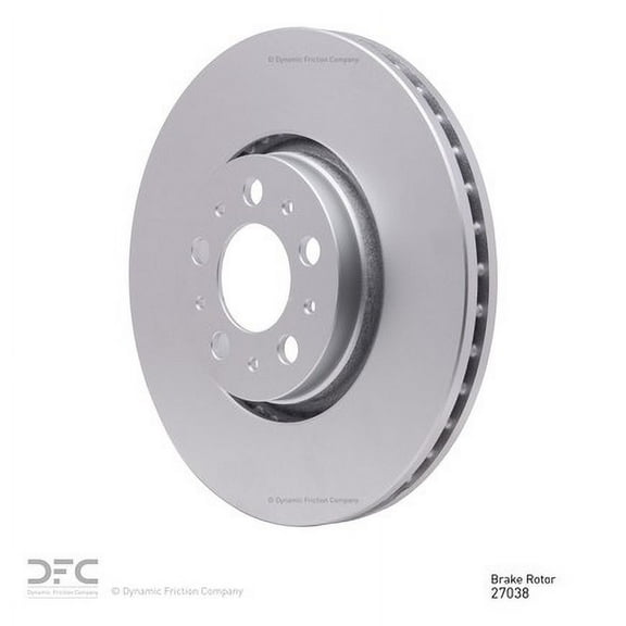 Front Dynamic Friction Company GEOSPEC Coated Brake Rotor 604-27038 (1) For 2003-2008 Volvo XC90, 2008-2009 Volvo S60