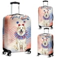thumbnail image 2 of 4th of July Great Pyrenees Celebrates Independence Day Travel Luggage Cover Pyr Dog Lover Suitcase Dust Protective Decor - 12010, 2 of 5
