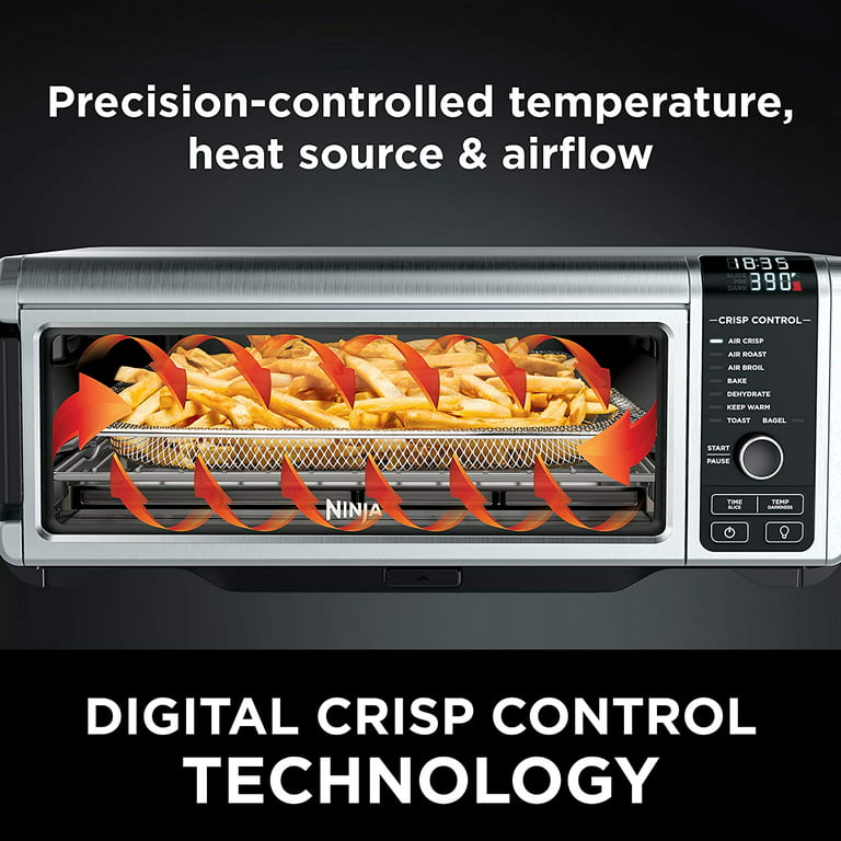 Ninja SP351 Foodi Smart 15-in-1 Dual Heat 1800W XL-Sized Air Fry Countertop  Oven 