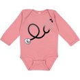 thumbnail image 3 of Inktastic Doctor Stethoscope Boys or Girls Long Sleeve Baby Bodysuit, 3 of 5