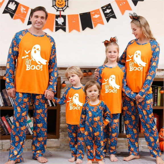 Halloween Home Costume Long Sleeve Spring and Autumn Pajama Set
