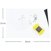 tooloflife 1/2/5Pcs Magic Whiteboard Wall Sticker Dry Erasable Paper Plain Reuasble Self Stick Sheets White