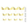 thumbnail image 3 of Clearance! Metal Texture 3D Three Dimensionals Hollow Simulation Dragonflys Wall Sticker Metal Texture Dragonflys Home Simulation Dragonflys Decoration, 3 of 9