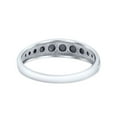 thumbnail image 3 of Iconic Vintage Full Moon Phases Beaded Modern Ring Band 925 Sterling Silver Size 5, 3 of 5