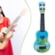 thumbnail image 4 of Ukelele de 4 cuerdas para niños, guitarra hueca con forma de corazón, juguete musical educativo para la primera infancia. Estilo B, 4 of 7