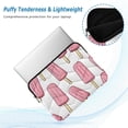 thumbnail image 2 of FORMRS 13-13.3 inch Laptop Sleeve Case Soft Carrying Quilted Computer Bag Cover, Pink Ice Cream, 2 of 7