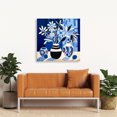 thumbnail image 2 of Blue vases - 36"x36" canvas - Print on demand, 2 of 5