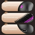thumbnail image 6 of Wireless Straightening Hair Comb, Qiopertar Under $5 Charging Mini Straight Hair Comb Wireless Portable Straightener Hair Care Without Damaging Hair Styling Comb For Home Use, 6 of 7