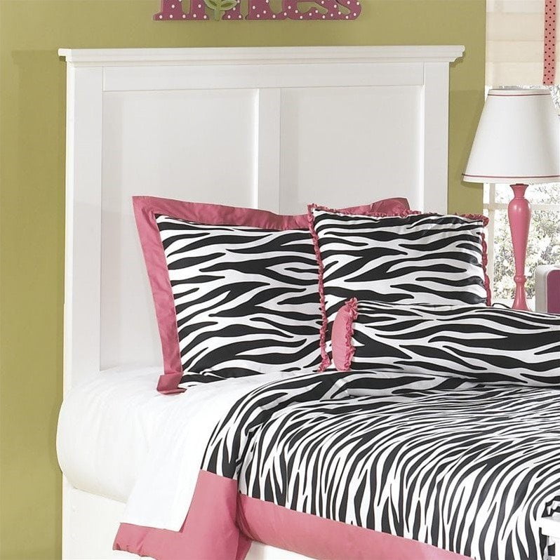 Ashley Bostwick Shoals Wood Twin Panel Headboard In White Qty