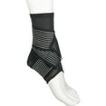 thumbnail image 6 of Active Ankle 329 Brace, Compression Sleeve with Straps, Protection & Sprain Support, Black, Large, 6 of 7