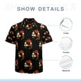 thumbnail image 7 of High Quality Hawaiian Shirts for Men Short Sleeve Aloha Beach Shirt Floral Summer Casual Button Down Shirts Blouses 9AQNER, 7 of 7