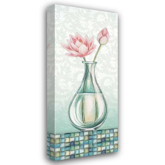 Andrea Laliberte 10x18 Gallery Wrapped Canvas Wall Art Titled - Soft Spirit I