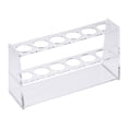 thumbnail image 1 of Unique Bargains Arcylic Test Tube Holder Rack 6-Well for 100ml Centrifuge Tubes Clear, 1 of 5