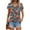 Multicolor#4, variant on Summer Tops for Women Viikei Womens Tops under $5,Women's Printed V-neck Short-sleeved T-shirt Loose Top Short Sleeve Top Multicolor XL