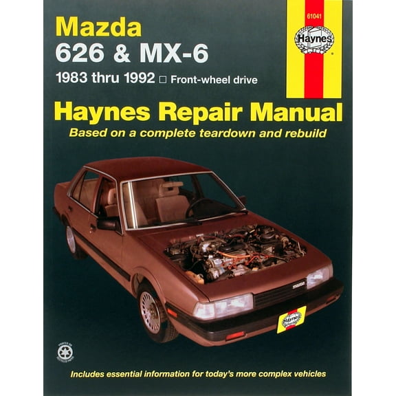 Mazda 626 & MX-6 FWD models (83-92) Haynes Repair Manual ^