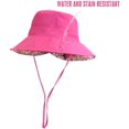 thumbnail image 4 of Chapeau de Jeu de Plage à Large Bord pour Fille UV50+ Protection avec Trou de Queue de Cheval, 4 of 7