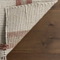 thumbnail image 4 of Rugs USA Nichols Striped Wool Area Rug, 9' 6" x 13' 6", Nichols Ivory, 4 of 8