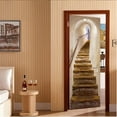 thumbnail image 3 of Peel and Stick Wall Murals for Doors 2-Piece PVC Removable Waterproof Self-Adhesive Decals Set, 3 of 9