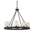 thumbnail image 1 of Savoy House Inman 8 Light Outdoor Chandelier in English Bronze, 1 of 1