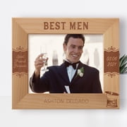 Best Friend Forever Personalized Wooden Frame-10" x 8" Brown Horizontal