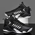 thumbnail image 4 of Men's High-Top Basketball Sneakers, Durable Leather Performance Shoes with Non-Slip Sole for Sports, Training, and Casual Wear, 4 of 9