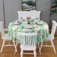 thumbnail image 2 of Pioneer Flower Round Tablecloth 60" X 60",Wrinkle Wipeable Table Cloth for Kitchen Dining Room Picnic Patio Party, 2 of 6
