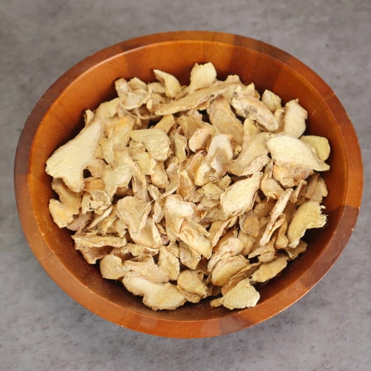Royal Seafood USA Dried Ginger Slices, 8oz, No sugar, herbal tea, healthy tea, Vegan, Dry Ginger