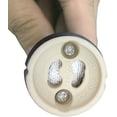 thumbnail image 3 of Jane Art (6 Pieces) GU10 Socket Ceramic Base and Terminal Block/Bridge with Cable and Insulating Sleeve - Adapter for LED and Halogen Socket Connectors, 3 of 5